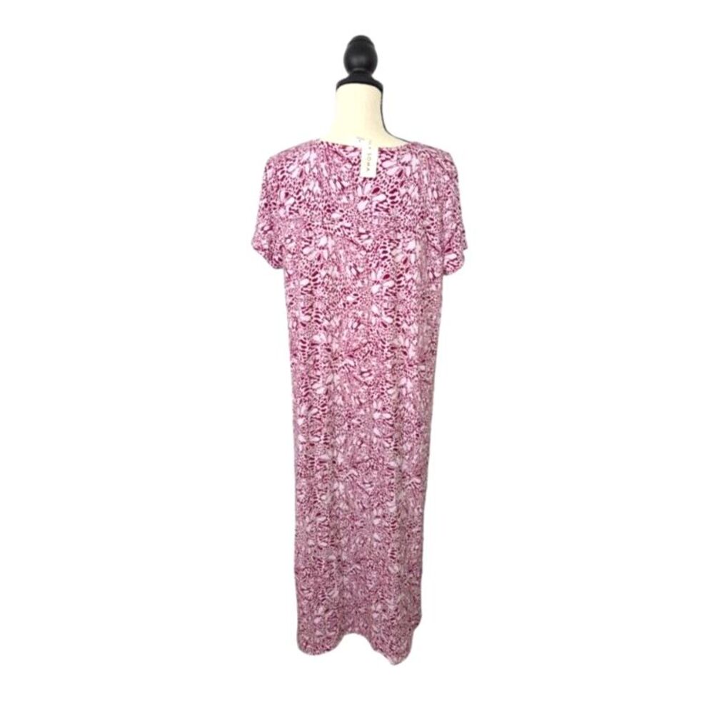 Soma Cool Nights Short Sleeve Long Sleepshirt Sz XL NWT Cozycore - Picture 3 of 8